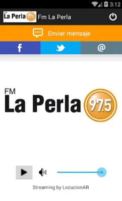 Fm La Perla android App screenshot 0